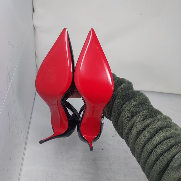 CHRISTIAN LOUBOUTIN Lock Patent Ankle Strap Pump - Picture 2 of 11
